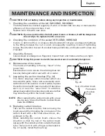 Предварительный просмотр 27 страницы Hitachi WH 12DM2 Safety Instructions And Instruction Manual