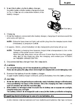 Preview for 13 page of Hitachi WH 14DAF2 Safety And Instruction Manual