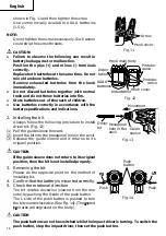 Preview for 16 page of Hitachi WH 14DAF2 Safety And Instruction Manual