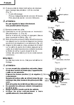 Preview for 36 page of Hitachi WH 14DAF2 Safety And Instruction Manual