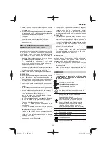 Preview for 39 page of Hitachi WH 14DBDL Handling Instructions Manual