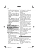 Preview for 66 page of Hitachi WH 14DBDL Handling Instructions Manual