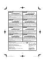 Preview for 182 page of Hitachi WH 14DBDL Handling Instructions Manual