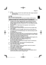 Предварительный просмотр 27 страницы Hitachi WH 14DBDL2 Handling Instruction