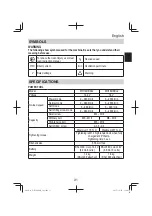 Предварительный просмотр 31 страницы Hitachi WH 14DBDL2 Handling Instruction