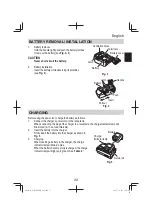 Предварительный просмотр 33 страницы Hitachi WH 14DBDL2 Handling Instruction