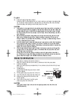 Предварительный просмотр 36 страницы Hitachi WH 14DBDL2 Handling Instruction