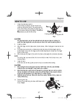 Предварительный просмотр 37 страницы Hitachi WH 14DBDL2 Handling Instruction