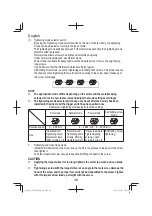 Предварительный просмотр 40 страницы Hitachi WH 14DBDL2 Handling Instruction