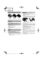 Предварительный просмотр 12 страницы Hitachi WH 14DBEL Handling Instructions Manual