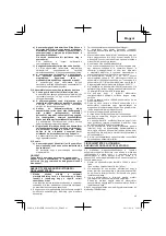 Предварительный просмотр 45 страницы Hitachi WH 14DBEL Handling Instructions Manual