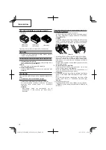 Предварительный просмотр 80 страницы Hitachi WH 14DBEL Handling Instructions Manual