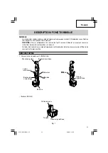 Предварительный просмотр 23 страницы Hitachi WH 14DCAL Safety Instructions And Instruction Manual