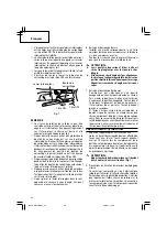 Предварительный просмотр 28 страницы Hitachi WH 14DCAL Safety Instructions And Instruction Manual