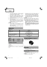 Preview for 8 page of Hitachi WH 14DCL Handling Instructions Manual