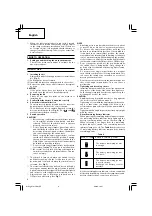 Preview for 10 page of Hitachi WH 14DCL Handling Instructions Manual