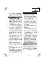 Preview for 11 page of Hitachi WH 14DCL Handling Instructions Manual