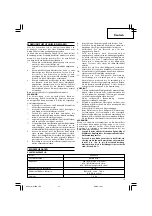 Preview for 15 page of Hitachi WH 14DCL Handling Instructions Manual