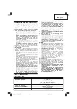 Preview for 23 page of Hitachi WH 14DCL Handling Instructions Manual