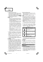 Preview for 34 page of Hitachi WH 14DCL Handling Instructions Manual