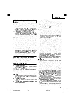 Preview for 41 page of Hitachi WH 14DCL Handling Instructions Manual