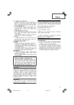 Preview for 43 page of Hitachi WH 14DCL Handling Instructions Manual