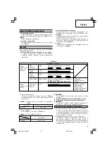 Preview for 47 page of Hitachi WH 14DCL Handling Instructions Manual