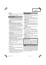 Preview for 49 page of Hitachi WH 14DCL Handling Instructions Manual