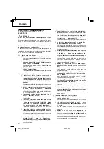 Preview for 58 page of Hitachi WH 14DCL Handling Instructions Manual