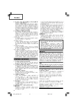 Preview for 64 page of Hitachi WH 14DCL Handling Instructions Manual