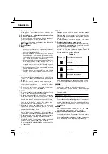 Preview for 70 page of Hitachi WH 14DCL Handling Instructions Manual