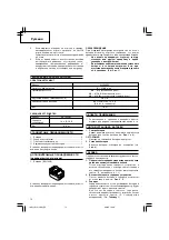 Preview for 76 page of Hitachi WH 14DCL Handling Instructions Manual