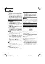 Предварительный просмотр 38 страницы Hitachi WH 14DDL Handling Instructions Manual