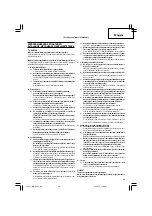 Предварительный просмотр 39 страницы Hitachi WH 14DDL Handling Instructions Manual