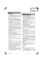 Предварительный просмотр 39 страницы Hitachi WH 14DL2 Handling Instructions Manual