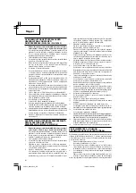 Предварительный просмотр 42 страницы Hitachi WH 14DL2 Handling Instructions Manual