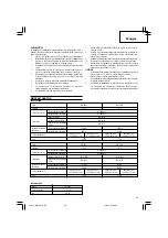 Предварительный просмотр 43 страницы Hitachi WH 14DL2 Handling Instructions Manual