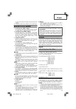 Предварительный просмотр 47 страницы Hitachi WH 14DL2 Handling Instructions Manual