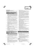 Предварительный просмотр 49 страницы Hitachi WH 14DL2 Handling Instructions Manual