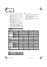 Предварительный просмотр 50 страницы Hitachi WH 14DL2 Handling Instructions Manual