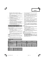 Preview for 7 page of Hitachi WH 14DSAL Handling Instructions Manual