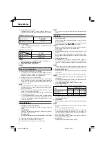 Preview for 82 page of Hitachi WH 14DSL Handling Instructions Manual