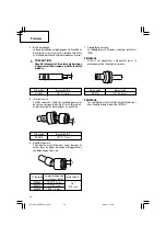 Предварительный просмотр 42 страницы Hitachi WH 18DBDL Safety Instructions And Instruction Manual