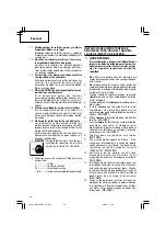 Предварительный просмотр 46 страницы Hitachi WH 18DBDL Safety Instructions And Instruction Manual