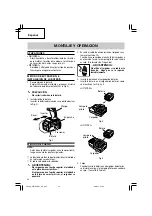 Предварительный просмотр 52 страницы Hitachi WH 18DBDL Safety Instructions And Instruction Manual