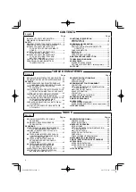 Preview for 2 page of Hitachi WH 18DBFL2 Safety And Instruction Manual