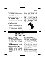 Preview for 15 page of Hitachi WH 18DBFL2 Safety And Instruction Manual