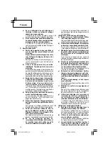 Предварительный просмотр 18 страницы Hitachi WH 18DGL Safety Instructions And Instruction Manual