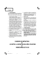 Предварительный просмотр 22 страницы Hitachi WH 18DGL Safety Instructions And Instruction Manual