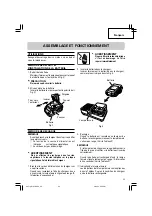 Предварительный просмотр 25 страницы Hitachi WH 18DGL Safety Instructions And Instruction Manual